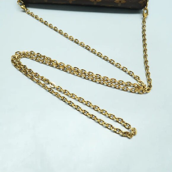 Louis Vuitton Felicie Brown W/P  Monogram Canvas Shoulder Bag 1189-022425 - Picture 7 of 12